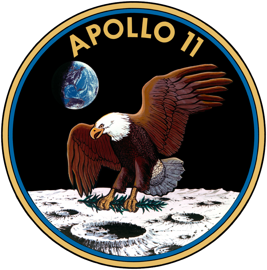 Apollo 11 jelvény © wikimedia.org