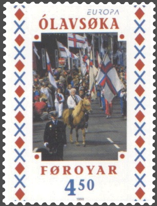Ólavsøka felvonulás